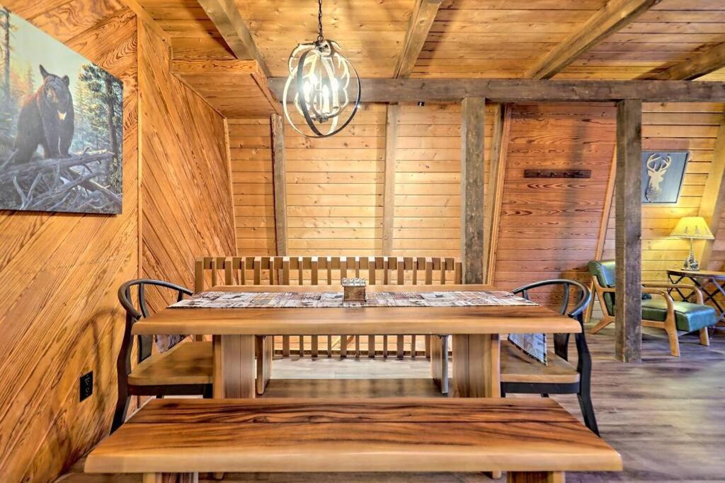 Near Downtown Helen - Hottub, Sauna, Game Room, Fire Pit Экстерьер фото